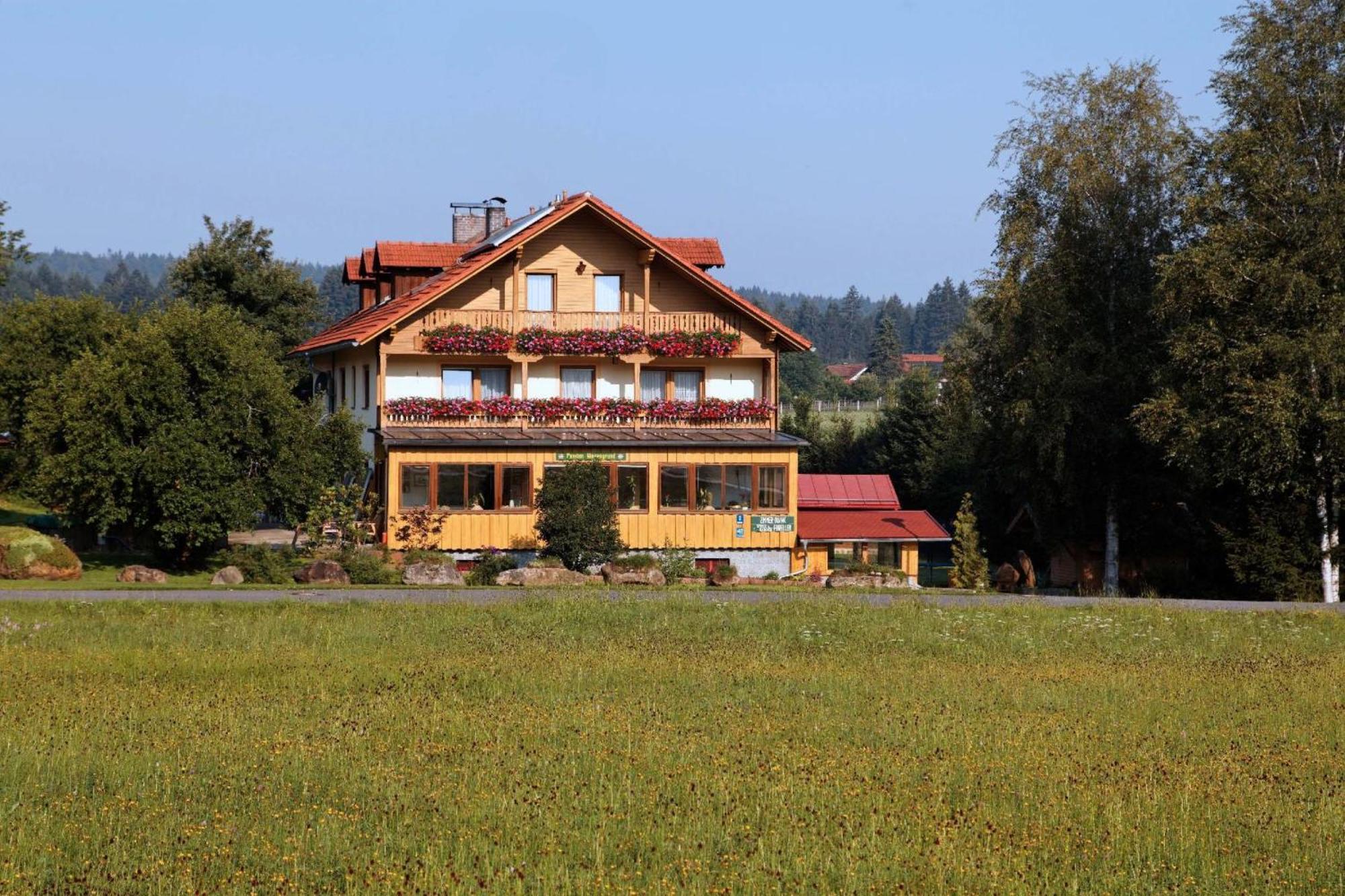 Pension Wiesengrund Neuschönau Exteriör bild