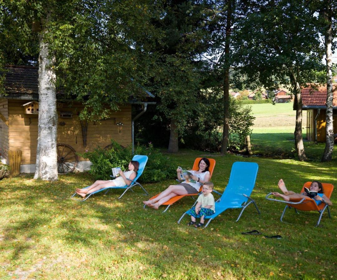 Pension Wiesengrund Neuschönau Exteriör bild